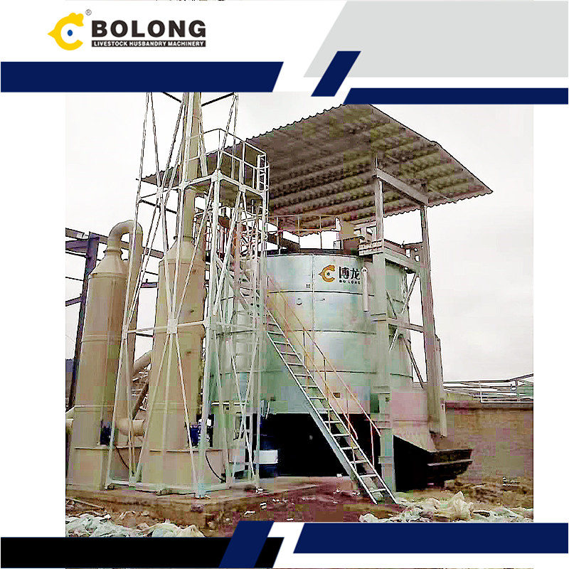 Vertical Composting Machine with Advanced Odor Control System